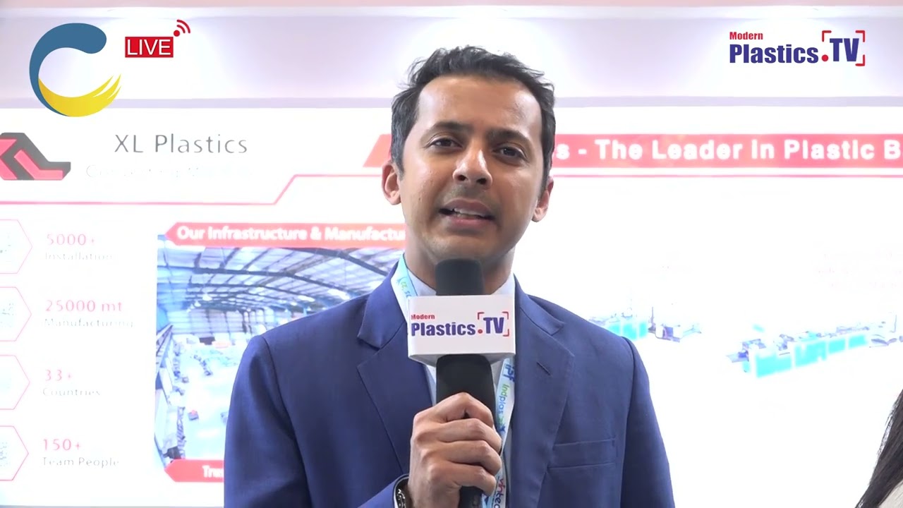An Exclusive Interview with Mr. Rahul Vora, at IndPlas 2022, Kolkata, by Modern Plastics TV