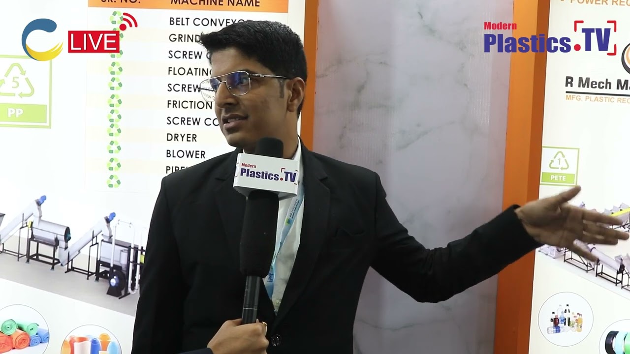 An Exclusive Interview with Mr. Rajesh Panchal, at IndPlas 2022, Kolkata by Modern Plastics TV