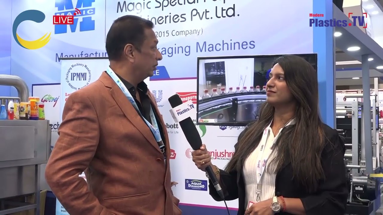 An Exclusive Interview with Mr. Sanjeev Lyer, at IndPlas 2022, Kolkata by Kajal, Modern Plastics TV