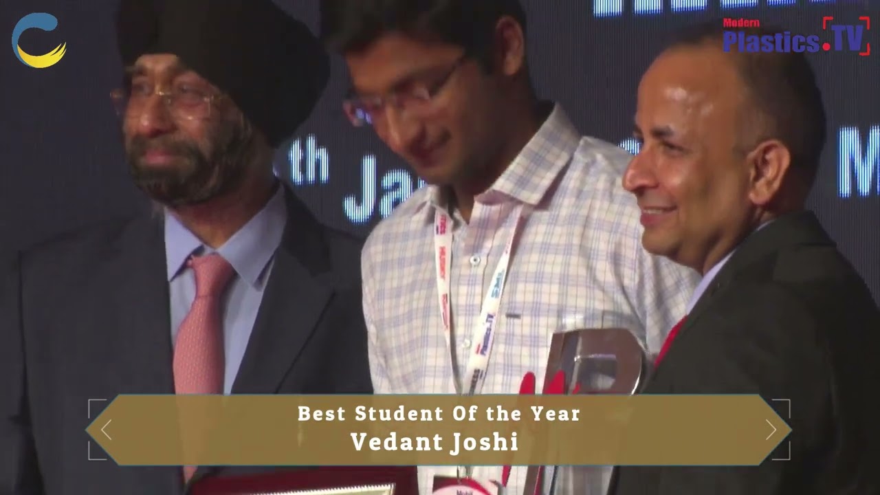 Winner of Best Student Of the Year - Vedant Joshi