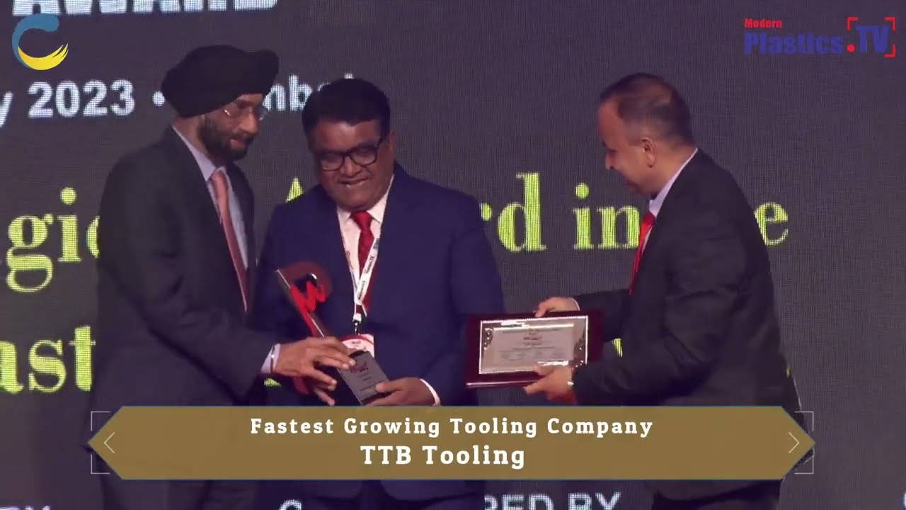 Winner of Fastest Growing Tooling Company - TTB Tooling
