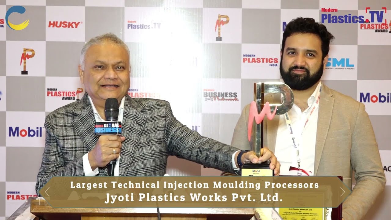 Winner of Largest Technical Injection Moulding Processors Jyoti