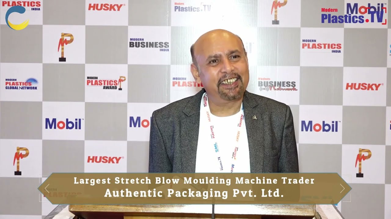 Winner of Largest Stretch Blow Moulding Machine Trader - Authentic Packaging Pvt. Ltd.